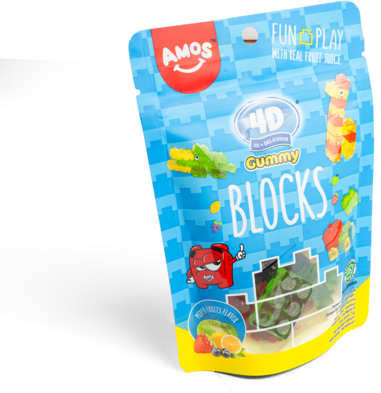 Amos  4D Gummy Block