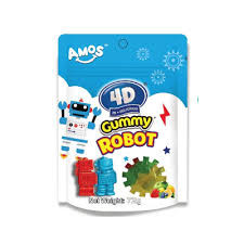 Amos  4D Gummy Robot